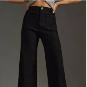 Anthopologie Collette Pants Black